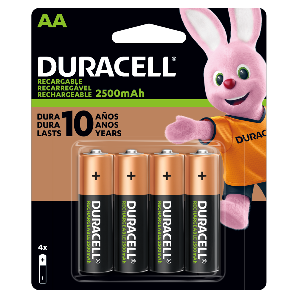 Las mejores ofertas en Duracell pilas recargables AA