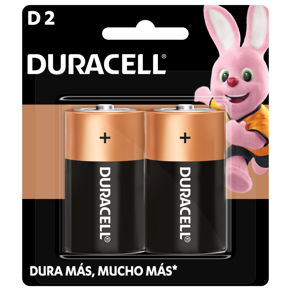 Duracell Pilas alcalinas D Coppertop (10 unidades)