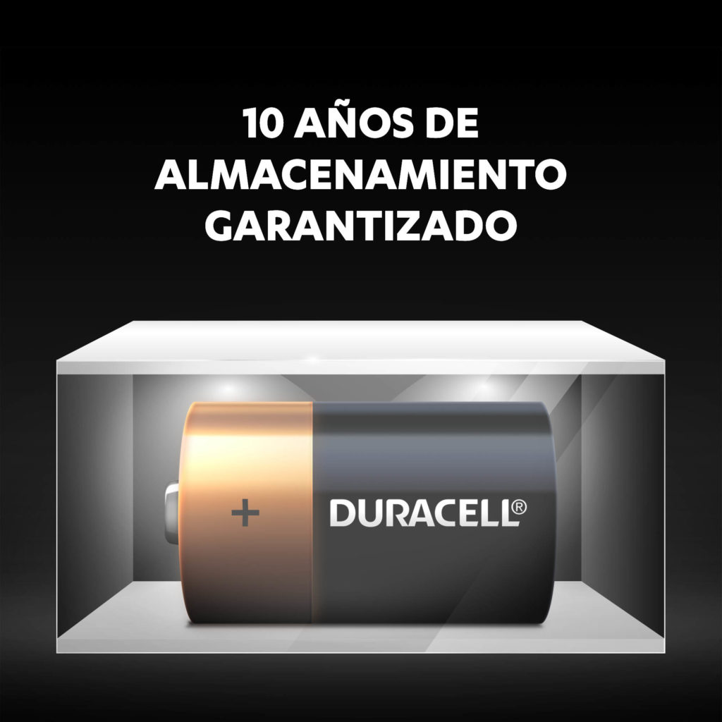 Duracell Baterías alcalinas D 2 unidades
