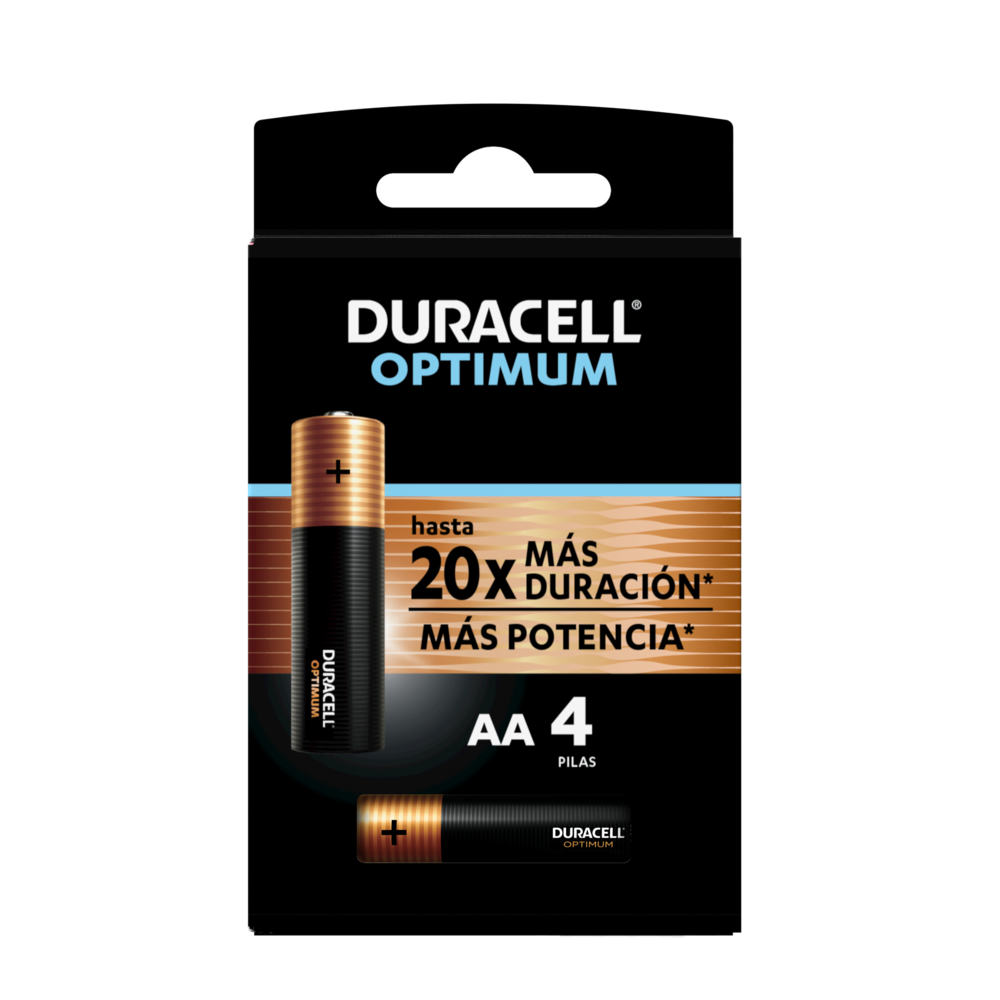 Pilas Duracell AA 4